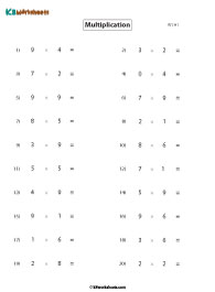 Single Digit Multiplication