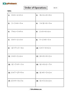 Evaluating Expressions Involving Three Operators 1