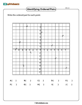 Writing Ordered Pairs 2