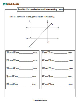 Parallel, Perpendicular, and Intersecting Lines | Complex Figures