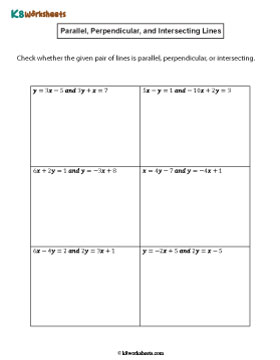 Parallel or Perpendicular? | Equations and Slopes