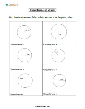 Finding the Circumference Using the Radius