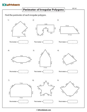 Perimeter of Irregular Polygons 1