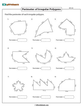 Perimeter of Irregular Polygons 3