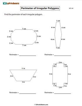 Perimeter of Irregular Polygons 4