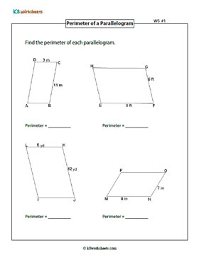 Perimeter of a Parallelogram 1