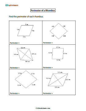 Perimeter of a Rhombus