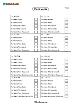 Identifying Place Value | Up to Hundred Thousand 2