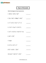 Degree of Polynomials