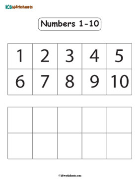 Printing Numbers from 1 to 10