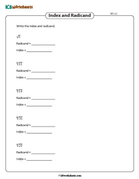 Identifying Index and Radicand 2