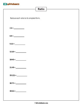 Reducing Ratio to the Lowest Terms