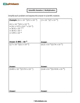 Multiplying Numbers in Scientific Notation with Negative Exponents