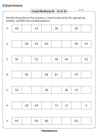 Counting Backward