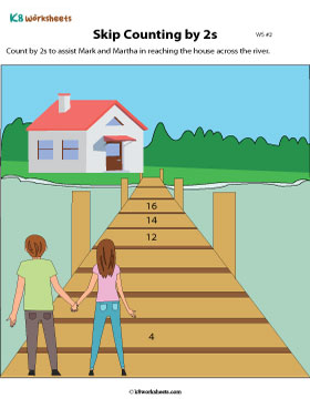 Counting Forward by 2s on the Bridge 2