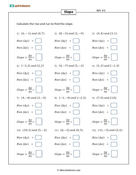 Finding the Slope: Ratio Method 2