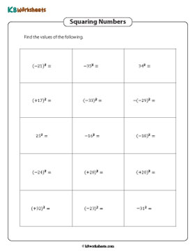 Squaring Integers | Moderate