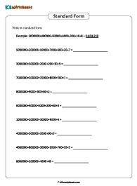 Writing 7-digit Numbers in Expanded Form