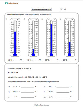 Converting Temperatures from Celsius to Fahrenheit 2