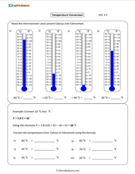 Converting Temperatures from Celsius to Fahrenheit 3