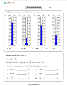 Converting Temperatures from Fahrenheit to Celsius 2