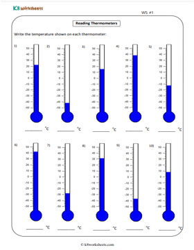 Reading Thermometers | -50°C to +50°C 1