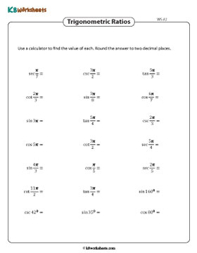 Finding Trigonometric Ratios Using Calculator 2