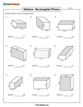 Volume of a Rectangular Prism | Mixed Review - Customary 1