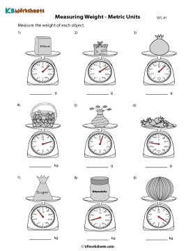 Reading Weighing Scales | Metric 1