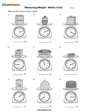 Reading Weighing Scales | Metric 2