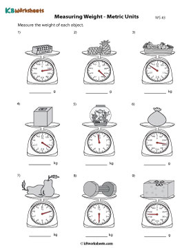 Reading Weighing Scales | Metric 3